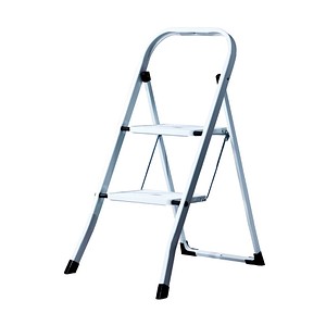 4009199130723 - Klapptritt Toppy weiß 2 Stufen H 900 cm