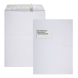 BONG Versandtaschen TopSTAR DIN C4 mit Fenster weiß 250 St. BONG Versandtaschen TopSTAR DIN C4 mit Fenster weiß 250 St.