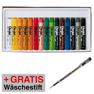 4016284342510 - Stoffmalkreide PTS-15 15er Etui farbig sortiert + GRATIS Gel-Tintenroller Gel for fabric 4016284342510 15 Stück 4016284342510 - Stoffmalkreide PTS-15 15er Etui farbig sortiert + GRATIS Gel-Tintenroller Gel for fabric 4016284342510 15 Stück