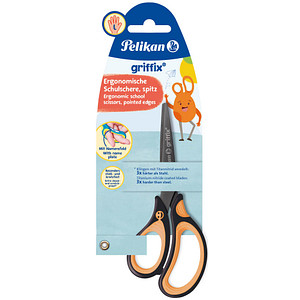 4012700819178 - Linkshänder-Papierschere griffix schwarz-orange 140 cm 4012700819178 819176 4012700819178 - Linkshänder-Papierschere griffix schwarz-orange 140 cm 4012700819178 819176