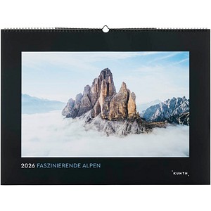 9783965914865 - Faszinierende Alpen - KUNTH Wandkalender 2026