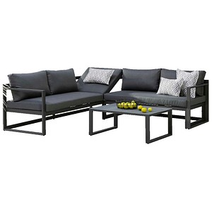 4043153107000 - Best Freizeitmoebel Lounge Gruppe 98693050 5 Personen Aluminium Anthrazit 4043153107000 - Best Freizeitmoebel Lounge Gruppe 98693050 5 Personen Aluminium Anthrazit
