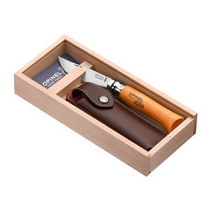 OPINEL No. 8 Carbon Klappmesser braun