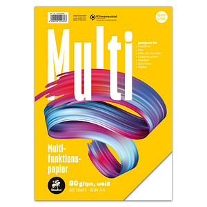 4006050509896 - Farbiges Papier Multi 734050989 A4 80g weiß 4006050509896 80 Blatt 4006050509896 - Farbiges Papier Multi 734050989 A4 80g weiß 4006050509896 80 Blatt
