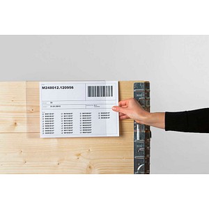 4052301078567 - 50 Sichttaschen geschlossen DIN A4 quer transparent glatt