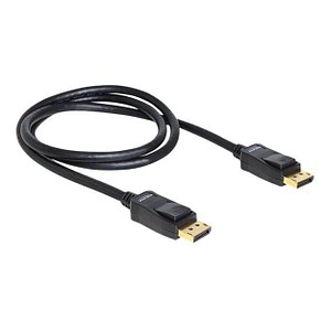 DeLOCK DisplayPort Kabel 1,0 m schwarz, 1 St.