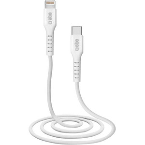 8018417264474 - sbs mobile USB-C® Kabel Apple Lightning Stecker USB-C® Stecker 1 m Weiß beidseitig verwendbarer Stecker TECABLELIGTC1W