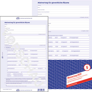 4004182202883 - Mietverträge für Gewerberäume 4004182202883 Zweckform 