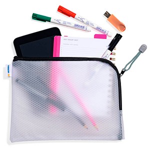 4008705200219 - HERMA Universaltasche A5 26x20cm transparent schwarz 4008705200219 - HERMA Universaltasche A5 26x20cm transparent schwarz