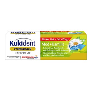 4002448017172 - Zahnpflege Prothesenpflege Haftcreme Med+Kamille 40 g