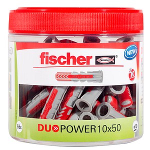 4048962293401 - fischer DuoPower 10x50 Dose 2K Universaldübel-Sortiment Ø 10 mm x 50 mm 55 Stück