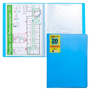 4009212065360 - School Sichtbuch DIN A4 20 Hüllen hellblau 4009212065360 Pagna