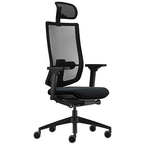 4049694007618 - Bürostuhl sedo pro light 2 dunkelblau schwarz   schwarz mit Armlehnen bis 130kg 4049694007618 Sedus