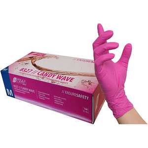 4059904041288 - Einweghandschuhe CANDY WAVE 8327 lebensmittelecht pink Größe M 8 Nitril 4059904041288 100 Stück 4059904041288 - Einweghandschuhe CANDY WAVE 8327 lebensmittelecht pink Größe M 8 Nitril 4059904041288 100 Stück
