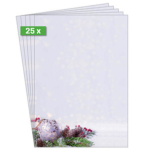 4004360778285 - Weihnachtsbriefpapier Charmful Christmas Motiv DIN A4 90 gqm 25 Blatt 4004360778285 25 Blatt