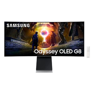 8806095688060 - SAMSUNG Odyssey G85SD S34DG850SU Curved Monitor 860 cm (340 Zoll) silber