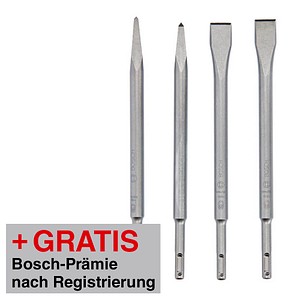 3165140974417 - AKTION BOSCH PRO SDS plus-4C Meißel-Set 4-teilig mit Prämie nach Registrierung
