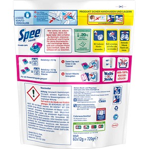 4015200031637 - Power Caps Color Waschmittel Caps 2x 60 St 4015200031637 - Power Caps Color Waschmittel Caps 2x 60 St