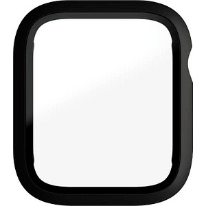 5711724036644 - FullBody Displayschutzglas Passend für (Details) Apple Watch 7 (44 mm) Transparent Schwarz