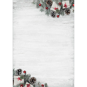 4004360786662 - Motiv-Weihnachtsbriefpapier Scandinavian Christmas DP416 A4 90g  4004360786662 100 Blatt