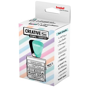 9010035982081 - Stempelset Creative mini Beste Wünsche mint 9010035982081 TRODAT
