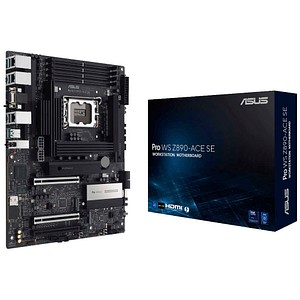 4711387828892 - ASUS PRO WS Z890-ACE SE Mainboard - Intel Z890 - Intel LGA1851 socket - DDR5 RAM - ATX