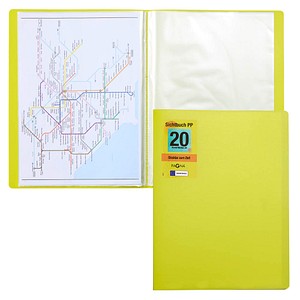 4009212065384 - School Sichtbuch DIN A4 20 Hüllen lindgrün 4009212065384 Pagna
