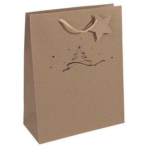 4004360799808 - Geschenktasche GT037 Christmas Tree Weihnachten Kunststoffkordel mit Geschenkanhänger Christmastree 26cm x 33cm 400436079980 5 Stück 4004360799808 - Geschenktasche GT037 Christmas Tree Weihnachten Kunststoffkordel mit Geschenkanhänger Christmastree 26cm x 33cm 400436079980 5 Stück