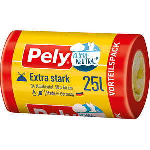 4007519020051 - Müllbeutel 54030052 EXTRA STARK transparent 25 Liter mit Zugband 4007519020051 34 Stück 4007519020051 - Müllbeutel 54030052 EXTRA STARK transparent 25 Liter mit Zugband 4007519020051 34 Stück
