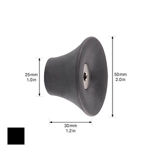 4001073291339 - Garderobenhaken TULIP GH 0302 mit 1 Haken schwarz 4001073291339 WAGNER design yourself 4001073291339 - Garderobenhaken TULIP GH 0302 mit 1 Haken schwarz 4001073291339 WAGNER design yourself