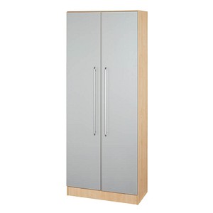 4032062023754 - HAMMERBACHER Aktenschrank Sira V7100 3 S RE ahorn silber 4 Fachböden 800 x 420 x 2004 cm