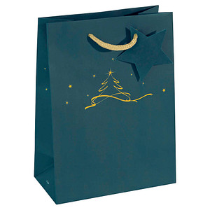 5 SIGEL Geschenktaschen Christmas tree Motiv 17,0 x 23,0 cm