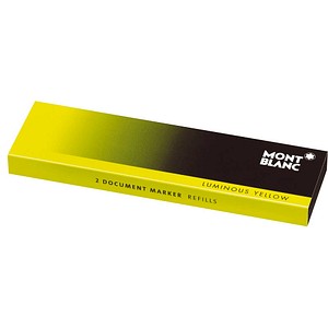 4062037052748 - MONTBLANC Luminous Yellow Textmarkerminen gelb 2 St