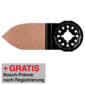 4059952530918 - AKTION BOSCH EXPERT Sanding Finger Fine AVZ 32 RT10 Schleifplatte mit Prämie nach Registrierung 4059952530918 - AKTION BOSCH EXPERT Sanding Finger Fine AVZ 32 RT10 Schleifplatte mit Prämie nach Registrierung