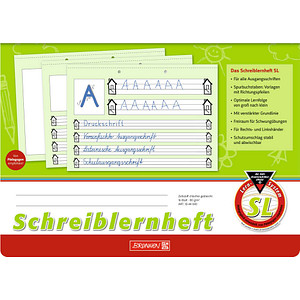 4003273259973 - Schreiblernheft 10-44040 Lineatur SL Schreiblern-Lineatur A4 quer 80g grün 16 Blatt 32 Seiten 4003273259973 Brunnen 4003273259973 - Schreiblernheft 10-44040 Lineatur SL Schreiblern-Lineatur A4 quer 80g grün 16 Blatt 32 Seiten 4003273259973 Brunnen