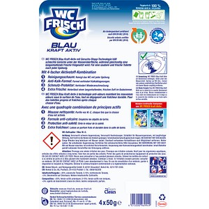 4015000969949 - BLAU KRAFT AKTIV WC-Duftspüler Chlor 4x 500 g