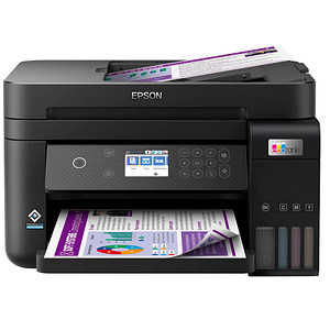 8715946683782 - EcoTank ET-3850 - Multifunktionsdrucker - Farbe - Tintenstrahl - A4 Legal (Medien) - bis zu 155 Seiten Min (Drucken) - 250 Blatt - LAN Wi-Fi - Sonderposten