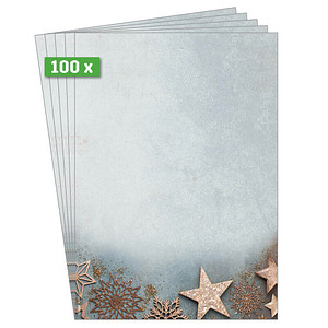 4004360778407 - Weihnachtsbriefpapier Glamorous Christmas Motiv DIN A4 90 gqm 100 Blatt 4004360778407 100 Blatt