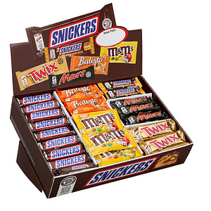 SNICKERS Topsellerbox Schokoriegel 72 St.