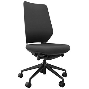 4260761570303 - Bürostuhl Asiento 4260761570303 Stoff schwarz Gestell schwarz