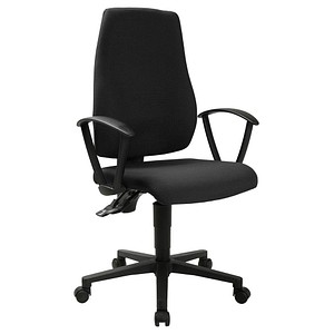 4067976999987 - Bürostuhl MAXX 500 M500RG20 Stoff schwarz Gestell schwarz 4067976999987 Topstar 4067976999987 - Bürostuhl MAXX 500 M500RG20 Stoff schwarz Gestell schwarz 4067976999987 Topstar