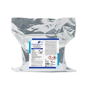 4250016409489 - Desinfektionstücher Medizid Rapid XXL Nachfüller 1-lagig weiß 70 Tücher 4250016409489 Meditrade 4250016409489 - Desinfektionstücher Medizid Rapid XXL Nachfüller 1-lagig weiß 70 Tücher 4250016409489 Meditrade