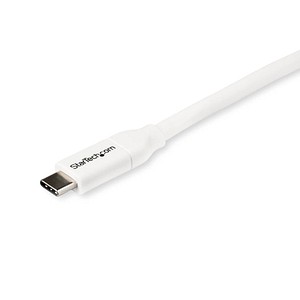 0065030879736 - StarTechcom USB-C auf USB-C Kabel mit 5A Power Delivery - St St - 2m - USB 20 - USB-IF zertifiziert - USB Typ C Kabel - USB Typ-C-Kabel - USB-C zu USB-C - 2 m