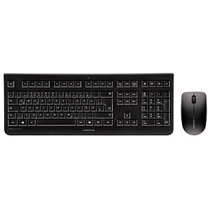 CHERRY DW 3000 Tastatur-Maus-Set kabellos schwarz
