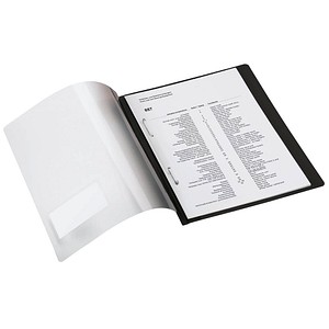 4005546993430 - Schnellhefter Kunststoff schwarz kaufmännische Heftung A4 überbreit mit Einsteckschild 4005546993430 269001 25 Stück 4005546993430 - Schnellhefter Kunststoff schwarz kaufmännische Heftung A4 überbreit mit Einsteckschild 4005546993430 269001 25 Stück