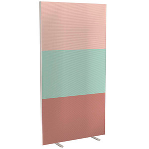 PAPERFLOW Trennwand easyScreen Colour, 61557 bunt 94,0 x 173,4 cm, 1 St.