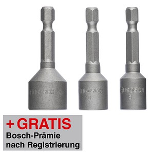 3165140700955 - AKTION BOSCH Steckschlüssel-Satz 2608551078 6-teilig mit Prämie nach Registrierung 3165140700955 - AKTION BOSCH Steckschlüssel-Satz 2608551078 6-teilig mit Prämie nach Registrierung