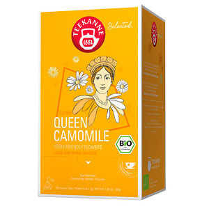 9001475084664 - Bio Luxury Cup Queen Camomile Bio-Tee 25 Portionen 9001475084664 TEEKANNE 89 Gramm 9001475084664 - Bio Luxury Cup Queen Camomile Bio-Tee 25 Portionen 9001475084664 TEEKANNE 89 Gramm