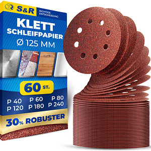 4061349049729 - Schleifblatt-Set 60-teilig 4061349049729 S&R