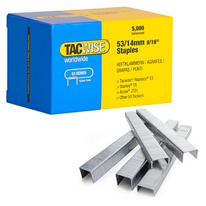 5051439000074 - TACWISE Heftklammern 53 14 mm verzinkt 5000 Stück 5051439000074 - TACWISE Heftklammern 53 14 mm verzinkt 5000 Stück